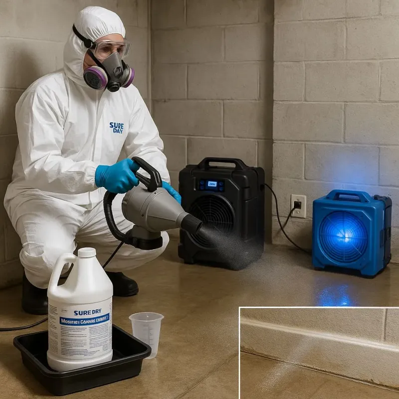 Sanitization and Odor Removal process in Woonsocket, SD