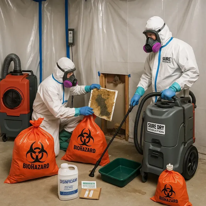 Contaminated Water Handling Protocols process in Woonsocket, SD